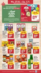 Gazetka promocyjna Aldi Nord - Von Montag - Gazetka - ważna od 01.11 do 01.11.2025 - strona 11 - produkty: aldi, angebot, angebote, Asia Green Garden, braten, eier, eis, finesse, flasche, küche, Mode, nudel, nudeln, nuss, reis, saft, sauce, Ti, tiefpreis, tisch, wok, ZTE