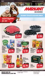Gazetka promocyjna Markant - Prospekte - Gazetka - ważna od 19.02 do 19.02.2022 - strona 1 - produkty: actimel, activia, angebot, angebote, Bau, Becher, beere, beeren, beutel, chips, crunchips, danone, elle, Etiqueta Blanca, heidelbeere, heidelbeeren, joghur, joghurt, küche, maggi, osborne, Pommels, Schal, Schale, schnitzel, schwein, Ti, uhr, veterano, wein