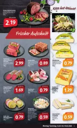 Gazetka promocyjna Markant - Prospekte - Gazetka - ważna od 19.02 do 19.02.2022 - strona 3 - produkty: brie, eis, fleisch, französischer weichkäse, grill, gurke, gurken, Käse, kräuter, kräutern, leerdammer, leine, lion, mac, mandarine, mandarinen, Mantel, nudel, nudelsalat, rind, rinder, rindfleisch, rouladen, salat, Ti, torte, weichkäse, Wirsing