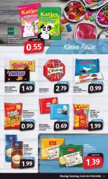 Gazetka promocyjna Markant - Prospekte - Gazetka - ważna od 19.02 do 19.02.2022 - strona 9 - produkty: beutel, Cap, cappuccino, cin, erdnuss, krüger, lorenz, mars, nippon, nuss, oder twix, ritter, ritter sport, snickers, Sport, Ti, twix