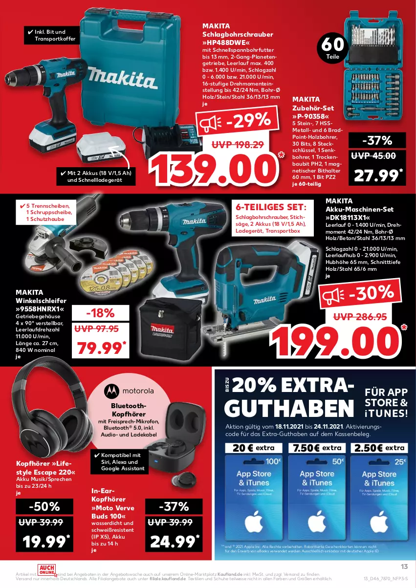 Aktueller Prospekt Kaufland - von 18.11 bis 24.11.2021 - strona 13