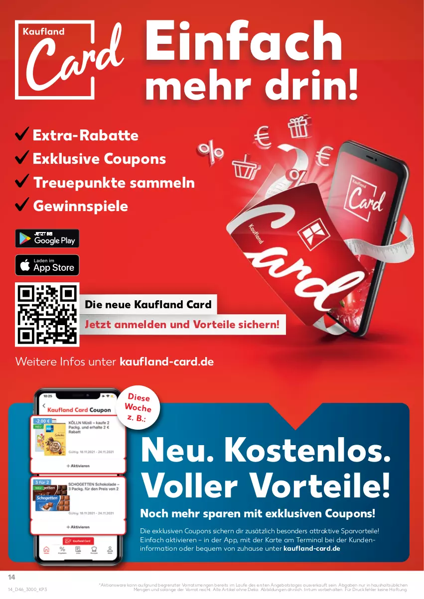 Aktueller Prospekt Kaufland - von 18.11 bis 24.11.2021 - strona 14