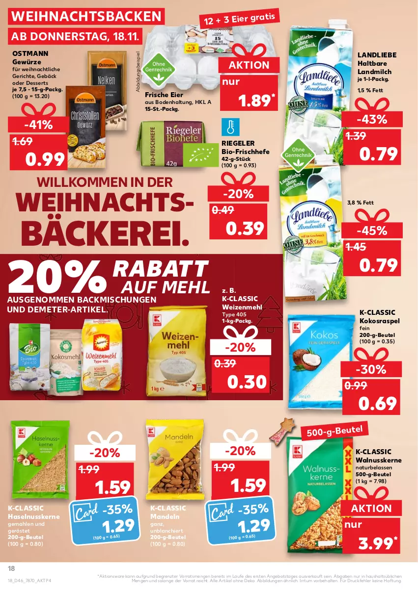 Aktueller Prospekt Kaufland - von 18.11 bis 24.11.2021 - strona 18