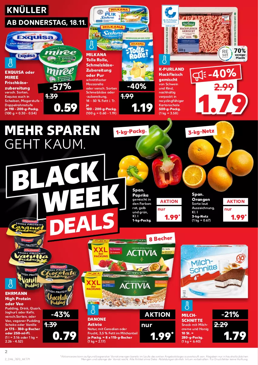 Aktueller Prospekt Kaufland - von 18.11 bis 24.11.2021 - strona 2