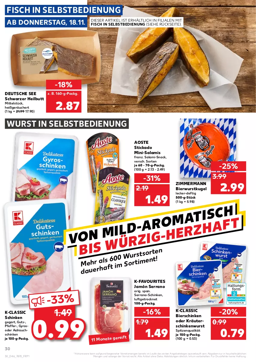 Aktueller Prospekt Kaufland - von 18.11 bis 24.11.2021 - strona 30