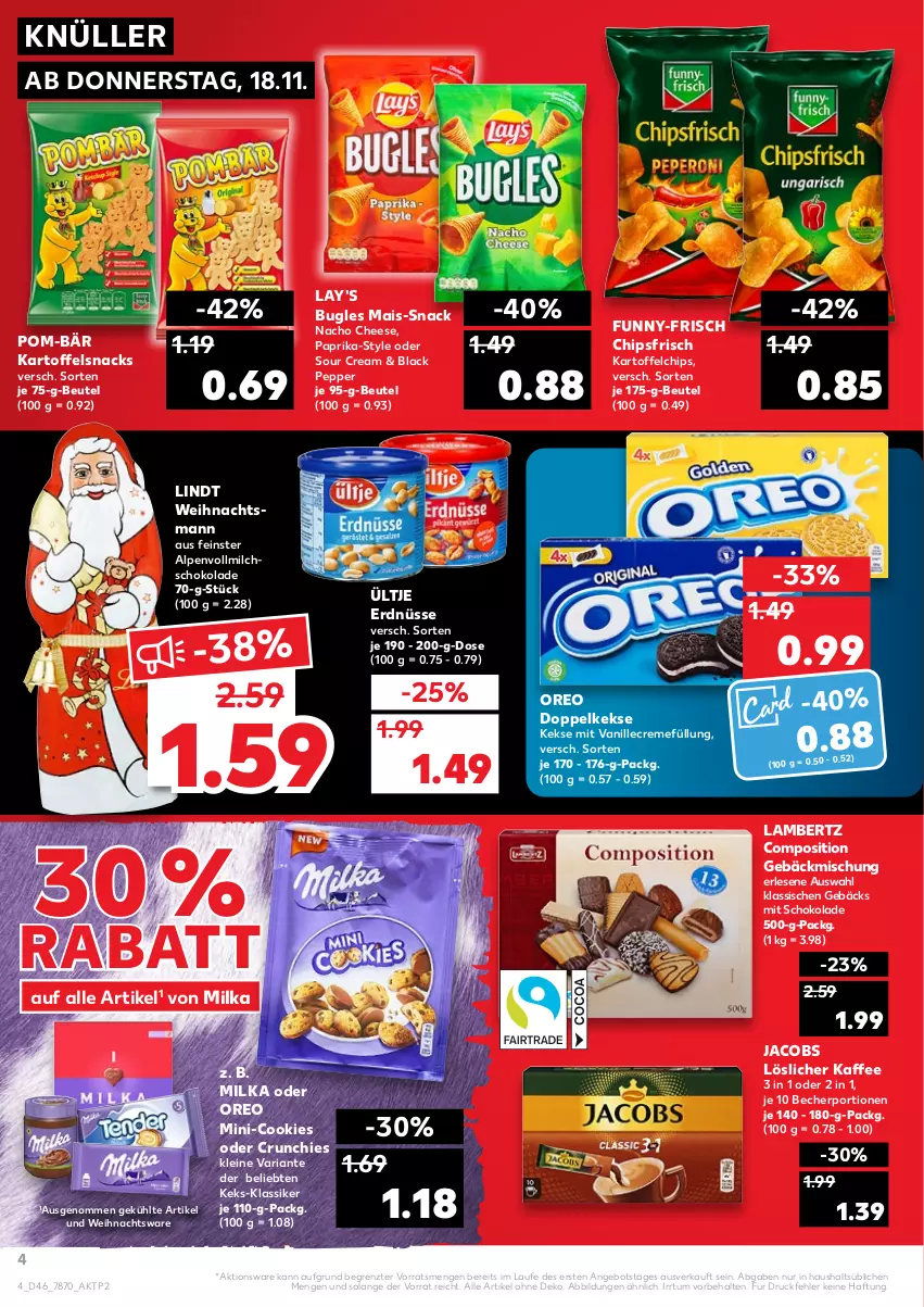 Aktueller Prospekt Kaufland - von 18.11 bis 24.11.2021 - strona 4