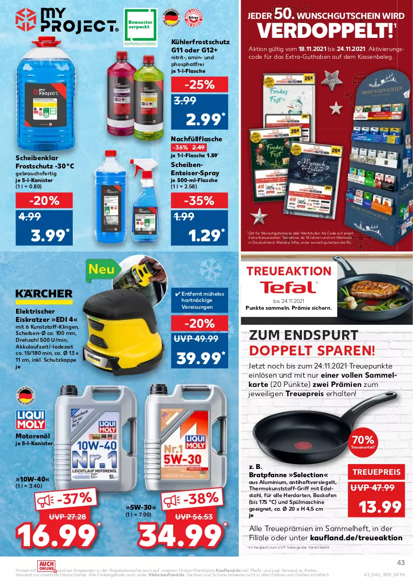 Aktueller Prospekt Kaufland - von 18.11 bis 24.11.2021 - strona 43