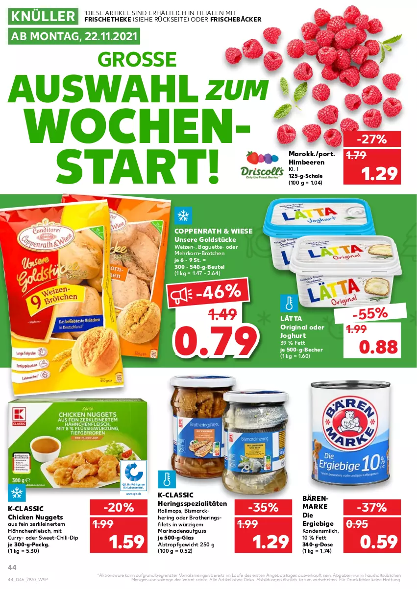 Aktueller Prospekt Kaufland - von 18.11 bis 24.11.2021 - strona 44