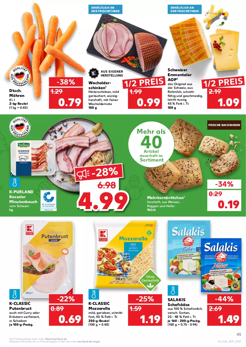 Aktueller Prospekt Kaufland - von 18.11 bis 24.11.2021 - strona 45