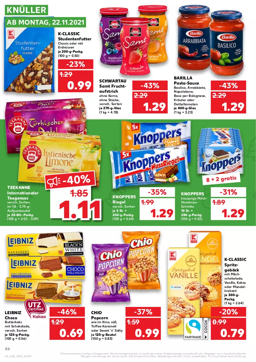 Aktueller Prospekt Kaufland - von 18.11 bis 24.11.2021 - strona 46