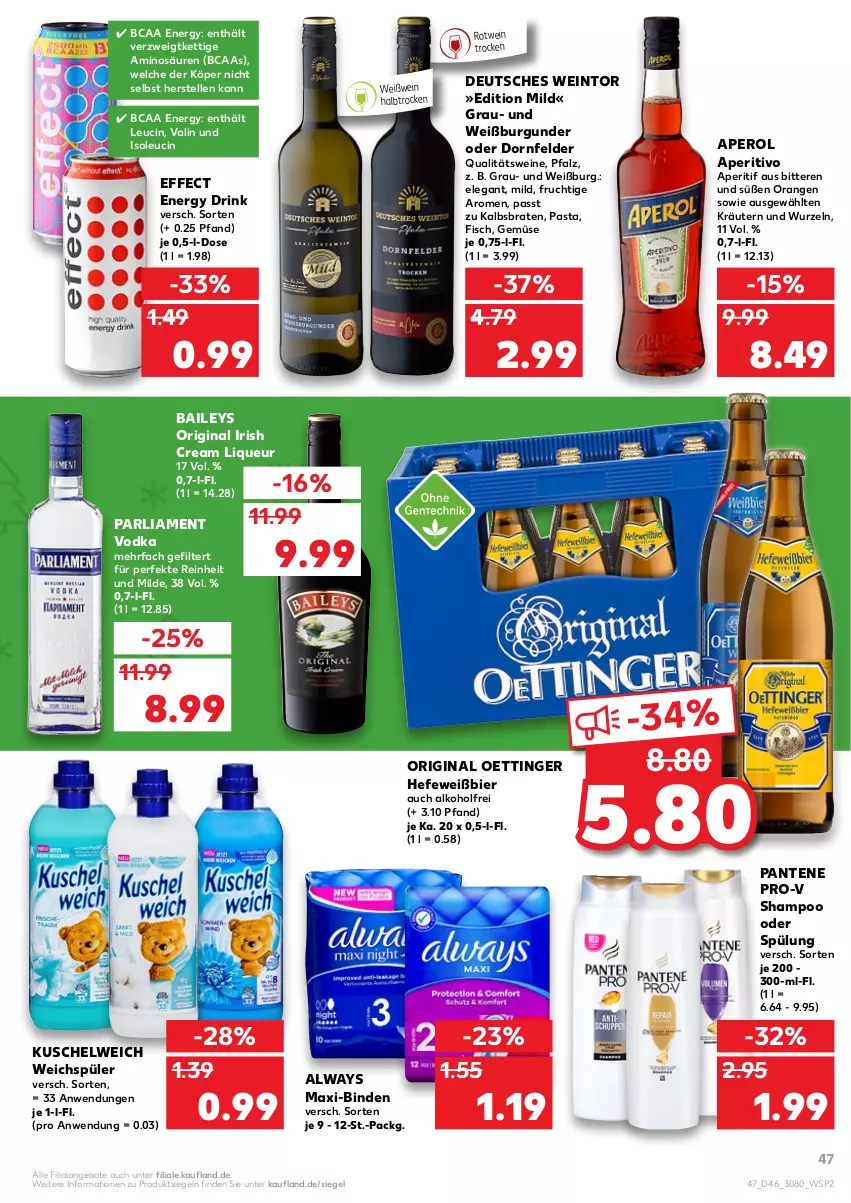 Aktueller Prospekt Kaufland - von 18.11 bis 24.11.2021 - strona 47