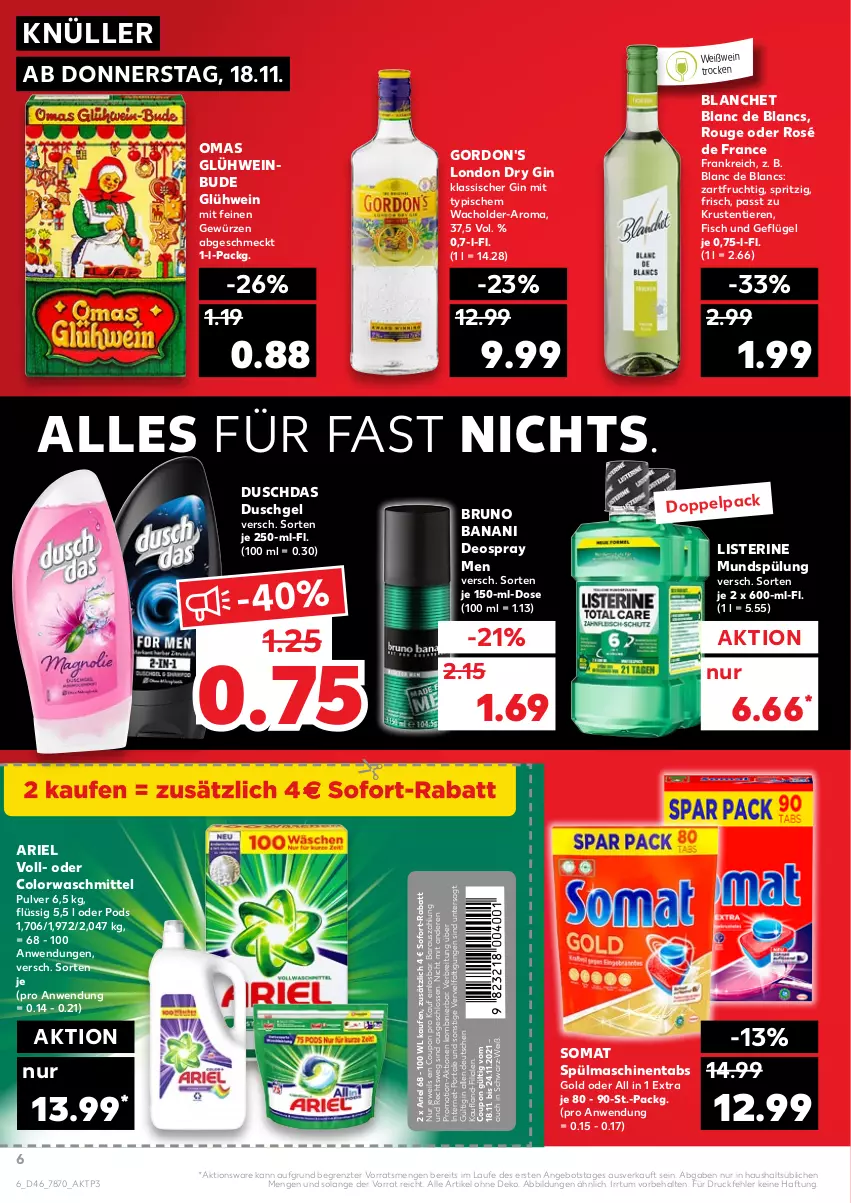 Aktueller Prospekt Kaufland - von 18.11 bis 24.11.2021 - strona 6