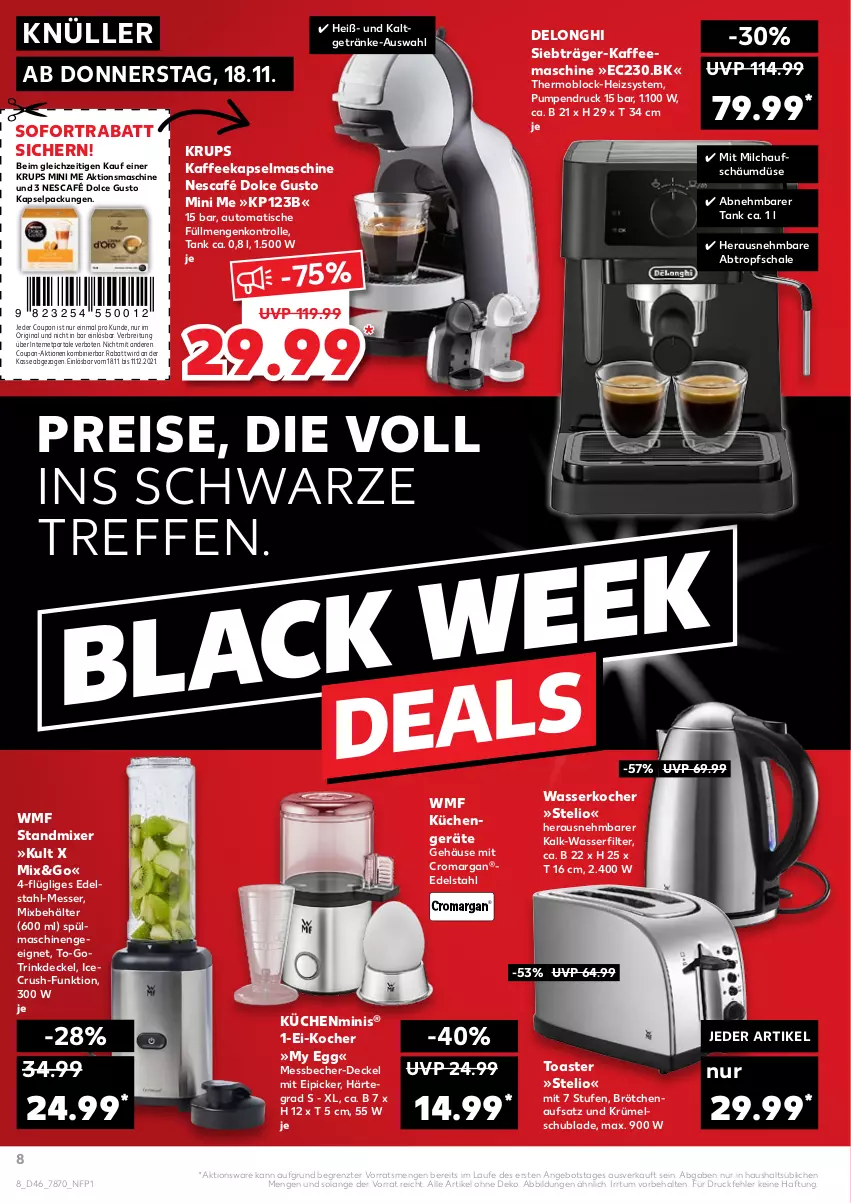 Aktueller Prospekt Kaufland - von 18.11 bis 24.11.2021 - strona 8