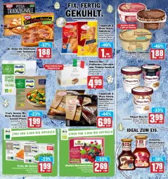 Gazetka promocyjna Hit - Prospekte - Gazetka - ważna od 16.04 do 16.04.2022 - strona 11 - produkty: Becher, beere, beeren, beutel, bio, bio gemüse, bourbon, bourbon vanille, cola, coppenrath, cremissimo, dessert, die ofenfrische, Dr. Oetker, eis, elle, flasche, frosta, Gemüse Mix, gin, Goldstücke, häagen-dazs, langnese, langnese cremissimo, leine, natur, natura, Ofen, pfanne, Profiteroles, reis, rezept, Ria, sahne, sauce, Schwartau, sim, teller, Ti, tiramisu, torte, tradizionale, vanille