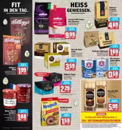 Gazetka promocyjna Hit - Prospekte - Gazetka - ważna od 16.04 do 16.04.2022 - strona 13 - produkty: bärenmarke, beutel, bonne maman, caffè crema, Cap, coupon, dallmayr, dallmayr capsa, dallmayr prodomo, dolce gusto, eis, elle, espresso, frucht, gin, Gläser, gutschein, kaffee, kaffeepads, konfitüre, lavazza, mam, milch, müsli, nescafe, Nescafé, nescafé gold, nespresso, nesquik, nestlé, oder espresso, prodomo, reis, teller, Ti, zucker