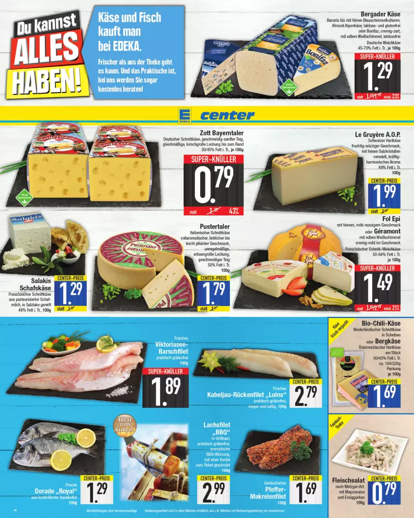 Aktueller Prospekt E Center - Angebote der Woche - von 25.04 bis 30.04.2022 - strona 6 - produkty: erde, fisch, grill, Käse, Ti, tisch