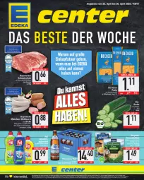 Gazetka promocyjna E Center - Angebote der Woche - Gazetka - ważna od 30.04 do 30.04.2022 - strona 1 - produkty: De Cecco, ecco, lebensmittel, pril, Ti