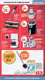 Gazetka promocyjna Famila - Prospekte - Gazetka - ważna od 16.09 do 16.09.2023 - strona 27 - produkty: angebot, angebote, auto, Behälter, bürste, bürsten, decke, edelstahl, edelstahlmesser, eis, elle, fleisch, fritteuse, Heißluftfritteuse, kaffee, kaffeemaschine, latte, leine, LG, messer, Mixer, pasta, Reinigung, reis, sandwich, Schal, spülmaschinen, stabmixer, tasse, teller, Ti, timer, toast, WC-Bürste, wurst, Zerkleinerer