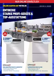 Gazetka promocyjna Metro - Online: Casselin-Angebote - Gazetka - ważna od 21.09 do 21.09.2025 - strona 1 - produkty: besteck, Besteckhalter, decke, eis, elle, geschirr, geschirrspüler, Gläser, Metro, Rauch, teller, Ti, wasser, wasserenthärter