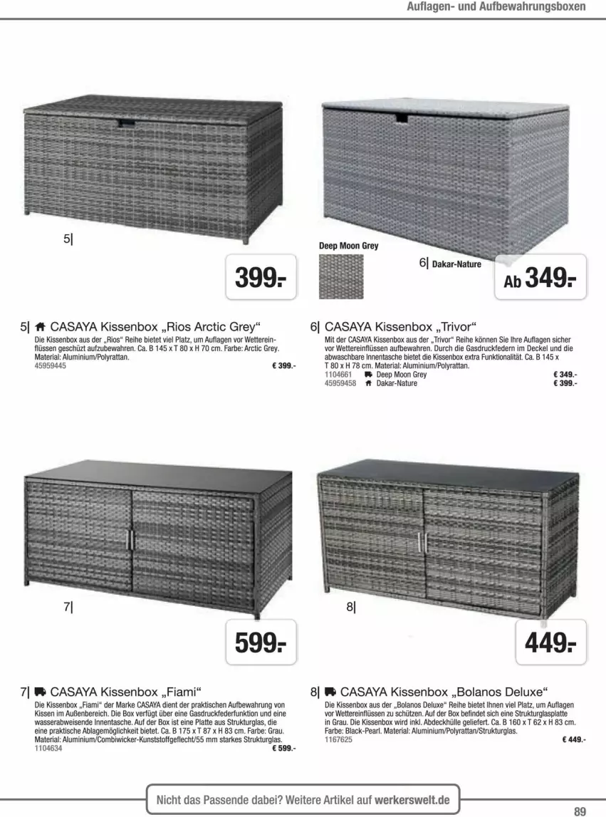 Aktueller Prospekt Werkers Welt - Prospekte - von 01.06 bis 30.09.2021 - strona 45