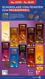 Gazetka promocyjna Aldi Nord - Von Montag - Gazetka - ważna od 28.09 do 28.09.2024 - strona 11 - produkty: aldi, auer, bier, cola, eis, elle, kakao, mac, moser, Moser Roth, nuss, reis, schoko, schokolade, schokoladen, Spezi, teller, Ti, ZTE