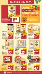 Gazetka promocyjna Aldi Nord - Von Montag - Gazetka - ważna od 28.09 do 28.09.2024 - strona 8 - produkty: aldi, Artischocken, braten, chorizo, creme, eis, elle, gin, grill, Käse, käsescheiben, knoblauch, küche, latte, nuss, olive, oliven, reis, Ria, schafskäse, serrano, Spezi, Tapas, Ti, tisch, wurst, ZTE