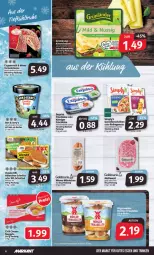 Gazetka promocyjna Markant - Prospekte - Gazetka - ważna od 06.05 do 06.05.2023 - strona 6 - produkty: Becher, chili, coppenrath, dell, elle, exquisa, frikadellen, frischkäse, goldmarie, grünländer, gutes essen, Käse, käsescheiben, Mett, mettwurst, nuggets, nuss, schnitzel, sim, torte, vossko, wiener, wiener würstchen, würfel, wurst, würstchen