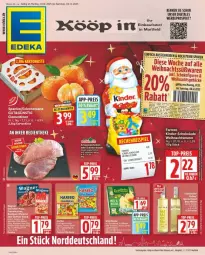Gazetka promocyjna Edeka - Prospekte - Gazetka - ważna od 06.12 do 06.12.2025 - strona 1 - produkty: angebot, auer, Bau, Bauer, bier, clementinen, deka, discount, eis, elle, ferrero, Kinder, reis, rwe, schnitten, schoko, schokolade, schwein, schweine, Ti, wein, weine