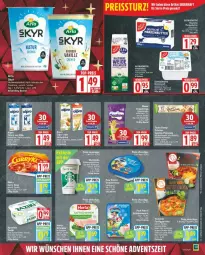 Gazetka promocyjna Edeka - Prospekte - Gazetka - ważna od 06.12 do 06.12.2025 - strona 9 - produkty: arla, Becher, bett, bourbon, eis, ente, küche, Küchen, milch, papier, pizza, Pizzateig, reis, rel, saft, saftschinken, schinken, Spezi, tee, Ti, top-preis, vanille, vollmilch