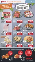 Gazetka promocyjna Famila - Prospekte - Gazetka - ważna od 01.06 do 01.06.2024 - strona 8 - produkty: axe, beutel, bier, bierschinken, braten, bratwurst, brot, eis, elle, fleisch, fleischwurst, gin, grill, grillbratwurst, grillhähnchen, grillhaxe, Haxe, Käse, kasseler, knoblauch, kochschinken, lachs, Lachsbraten, leberwurst, LG, mac, mit oder ohne knoblauch, reis, rostbratwurst, salami, schinken, schinkenwurst, schwein, schweine, serrano, snack, snacks, Spezi, spinat, Ti, wein, weine, wurst