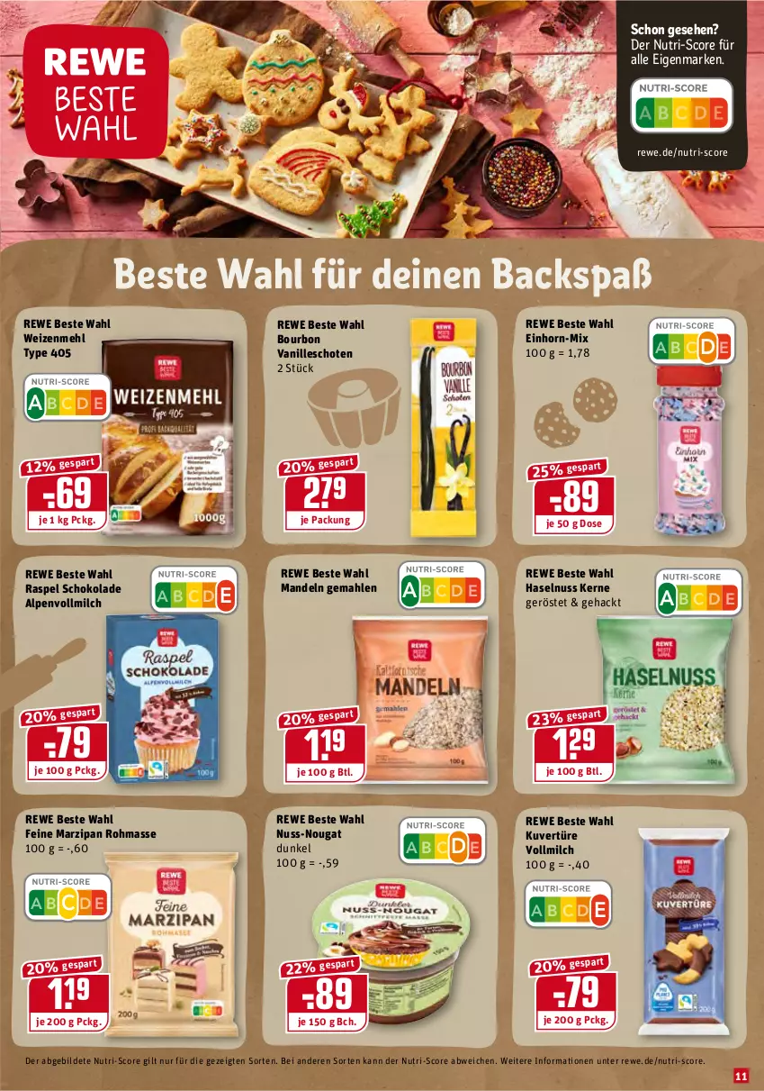 Aktueller Prospekt Rewe - Prospekte - von 15.11 bis 21.11.2021 - strona 11