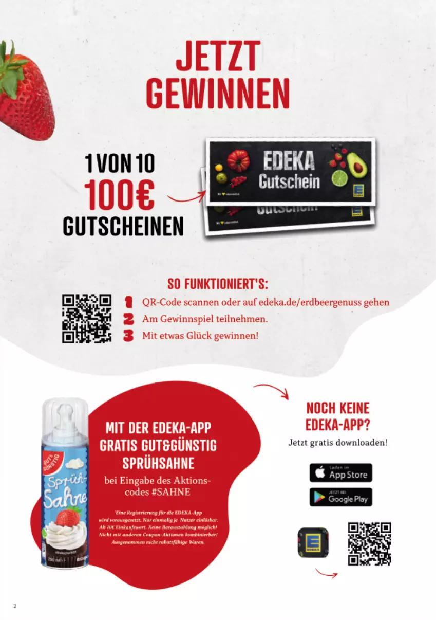 Aktueller Prospekt Marktkauf - Prospekt - von 12.05 bis 18.05.2024 - strona 46 - produkty: deka, gewinnspiel, google play, gutschein, gutscheine, nuss, sahne, Ti