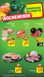 Gazetka promocyjna Marktkauf - Prospekt - Gazetka - ważna od 18.05 do 18.05.2024 - strona 42 - produkty: aktionspreis, deka, eis, korb, küche, Küchen, lachs, melone, natur, nuss, reis, saft, steak, steaks, tee, Ti, wasser, wassermelone, ZTE