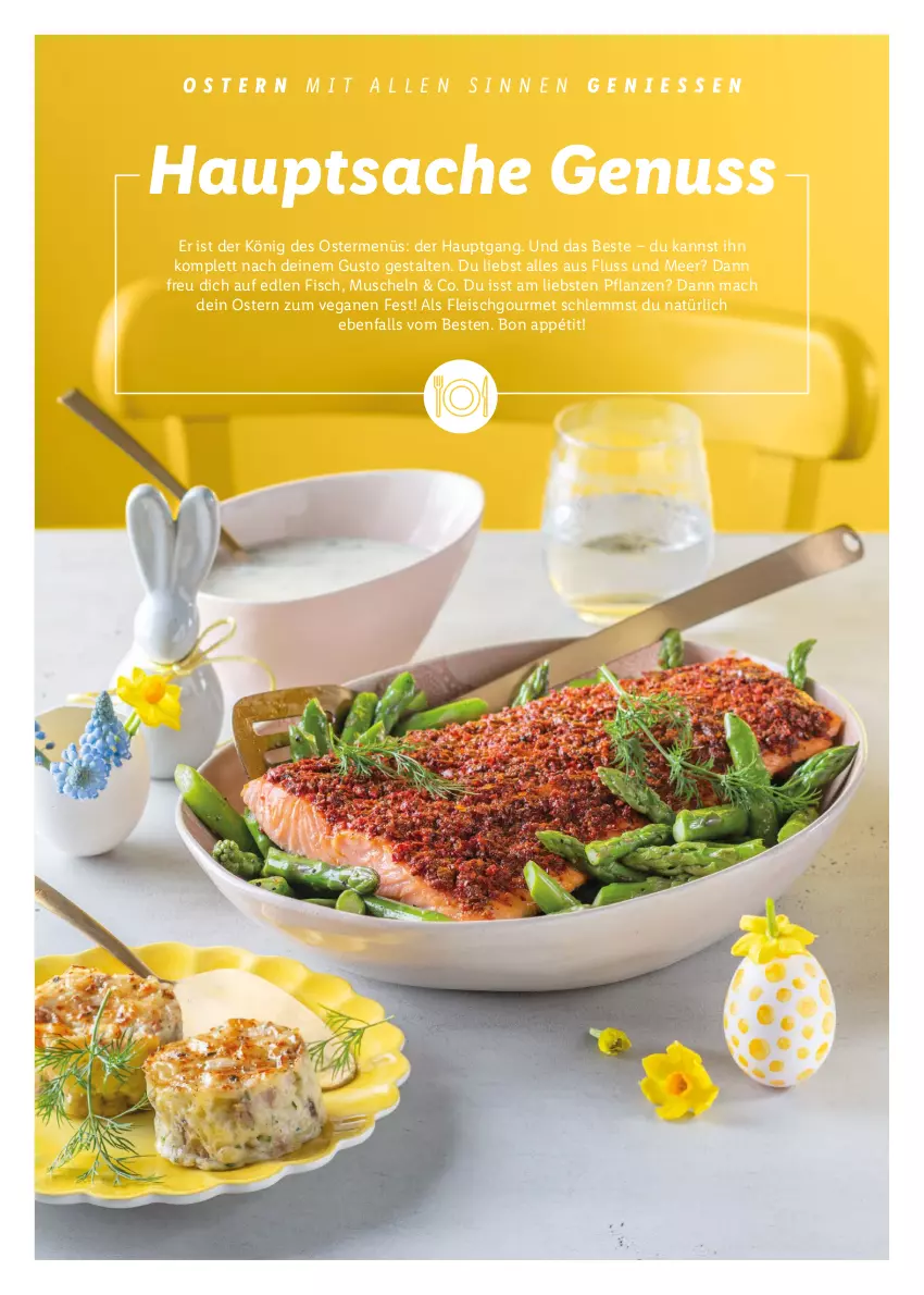 Aktueller Prospekt Lidl - Ostermagazin - von 12.03 bis 08.04.2023 - strona 16 - produkty: eis, fisch, fleisch, mac, Muscheln, nuss, pflanze, pflanzen, sac, Ti