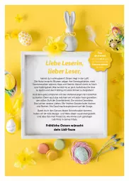 Gazetka promocyjna Lidl - Ostermagazin - Gazetka - ważna od 08.04 do 08.04.2023 - strona 2 - produkty: blume, blumen, eis, erde, kleid, kleider, Laufen, mac, natur, nuss, reis, rezept, Ti