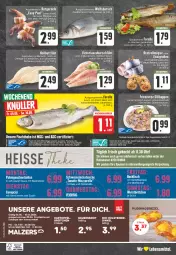 Gazetka promocyjna Edeka - Angebote der Woche - Gazetka - ważna od 10.06 do 10.06.2023 - strona 24 - produkty: aktionspreis, angebot, angebote, aqua, auer, backfisch, basmati, Bau, Bauer, bio, blattspinat, brot, brötchen, eier, eis, elle, ente, essig, filet, fisch, fische, Fischer, fleisch, forelle, Heilbuttfilet, hering, Herings, Heringshappen, holsteiner, kartoffel, Kartoffelpüree, lachs, lebensmittel, mac, mit gemüse, nuss, omega, Omega-3, püree, reis, rel, Ria, ring, saft, sauce, Schere, schwein, schweine, Schweinelachs, spinat, steiner, Tasche, tee, telefon, Ti, uhr, wein, weine, Wild, wolfsbarsch, wurst, zaziki