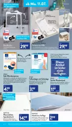 Gazetka promocyjna Aldi Nord - Aldi-Aktuell - Gazetka - ważna od 16.07 do 16.07.2022 - strona 12 - produkty: Bad, Badewanne, ball, Bau, baumwolle, bett, Betttuch, dell, deo, elle, erde, Ergee, Fußball, Germ, gin, hocker, kissen, LG, medizinprodukt, mikrowelle, Mode, reine baumwolle, Ria, rwe, Schrank, socken, spannbetttuch, Ti, Trockner, tuc, vita, vitalis, Wanne, wasser, wolle, ZTE