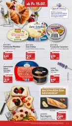 Gazetka promocyjna Aldi Nord - Aldi-Aktuell - Gazetka - ważna od 16.07 do 16.07.2022 - strona 29 - produkty: auer, backwaren, baguette, Bau, Bauer, camembert, decke, französischer weichkäse, geback, gin, Käse, nuss, salami, Spezi, Ti, tisch, weichkäse, ZTE