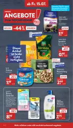 Gazetka promocyjna Aldi Nord - Aldi-Aktuell - Gazetka - ważna od 16.07 do 16.07.2022 - strona 34 - produkty: aldi, angebot, angebote, aqua, aufstrich, beutel, cracker, elle, erdnüsse, flasche, frucht, fruchtaufstrich, funny-frisch, gelierzucker, gillette, latte, marmelade, nuss, obst, rasierer, shampoo, snack, snacks, Spezi, Sun Snacks, Sweet Family, teller, Ti, ültje, venus, zucker