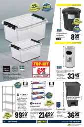 Gazetka promocyjna Metro - GastroJournal - Gazetka - ważna od 09.02 do 09.02.2022 - strona 32 - produkty: decke, Deckel, edelstahl, eimer, hochglanz, messer, regal, Ria, spülmaschinen, Ti, treteimer