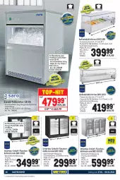 Gazetka promocyjna Metro - GastroJournal - Gazetka - ważna od 09.02 do 09.02.2022 - strona 36 - produkty: auto, Bau, Behälter, beleuchtung, dell, eis, eiswürfel, eiswürfelbereiter, elle, flasche, kühlschrank, Mode, reis, Schrank, teller, Ti, tisch, vitrine, würfel
