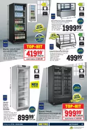 Gazetka promocyjna Metro - GastroJournal - Gazetka - ważna od 09.02 do 09.02.2022 - strona 37 - produkty: auto, beleuchtung, gefrierschrank, Glastür, kuchen, kühlschrank, rum, Schrank, Ti, tisch, vitrine