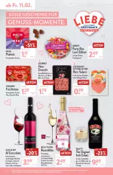 Gazetka promocyjna Aldi Nord - Aldi-Vorschau - Gazetka - ważna od 12.02 do 12.02.2022 - strona 24 - produkty: baileys, Blüte, cocktail, cola, creme, dessert, eis, eiscreme, ente, flasche, frucht, früchte, Früchtetee, fruchtgummi, Geflügel, getränk, gin, gnocchi, haribo, irish cream, kaffee, kartoffel, likör, milka, nuss, rosen, rotwein, sahne, salami, schoko, schokolade, schwein, schweine, tee, teekanne, Ti, tomate, wein, weine, ZTE