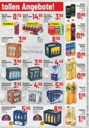 Gazetka promocyjna Trinkgut - Prospekte - Gazetka - ważna od 13.04 do 13.04.2024 - strona 4 - produkty: adelholzener, Alwa, auer, Bad, ball, Berger, Cap, capri-sun, coca-cola, cola, drink, eis, elle, energy drink, fanta, flasche, gerolsteine, gerolsteiner, getränk, getränke, Holz, limo, limonade, limonaden, mineralwasser, monster, Monster Energy, natur, orange, pfirsich, red bull, rel, sinalco, sprite, steiner, tee, Ti, valensina, vöslauer, wasser, zitrone, ZTE