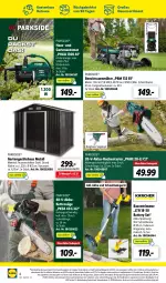 Gazetka promocyjna Lidl - Wochen-Highlights im Onlineshop - Gazetka - ważna od 26.02 do 26.02.2023 - strona 8 - produkty: akku, Akku-Hochentaster, auer, auto, Brei, eis, elle, erde, Garten, Kette, ladegerät, ndk, Parkside, rasen, rasentrimmer, reis, Ria, sac, säge, schnellladegerät, Ti, tisch
