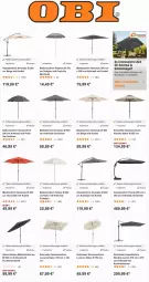 Gazetka promocyjna Obi - Prospekte - Gazetka - ważna od 05.08 do 05.08.2022 - strona 5 - produkty: ampelschirm, LG, natur, neuheit, Push-up, Ria, schirme, siena, sonnensegel, Ti