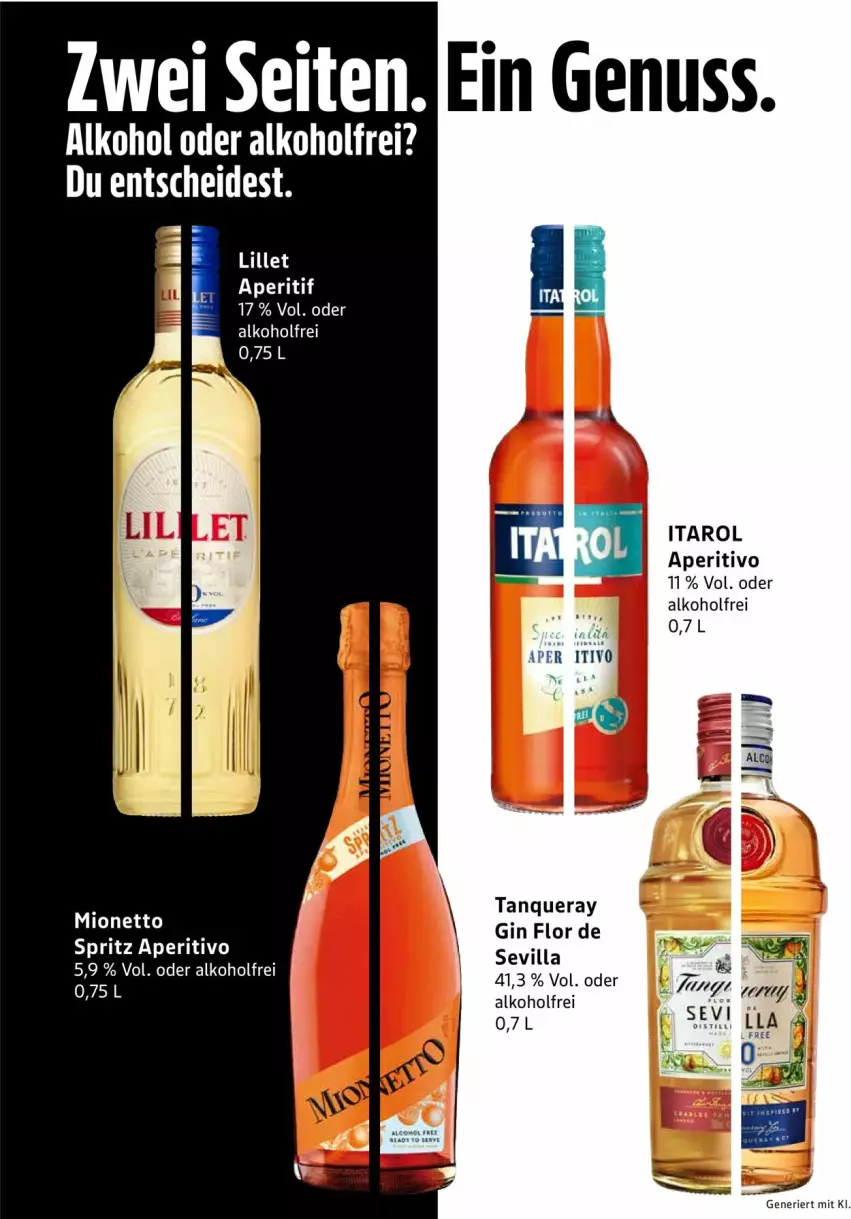 Aktueller Prospekt Edeka - Prospekte - von 14.09 bis 19.09.2026 - strona 21 - produkty: alkohol, gin, nuss, Ria, Tanqueray, Ti