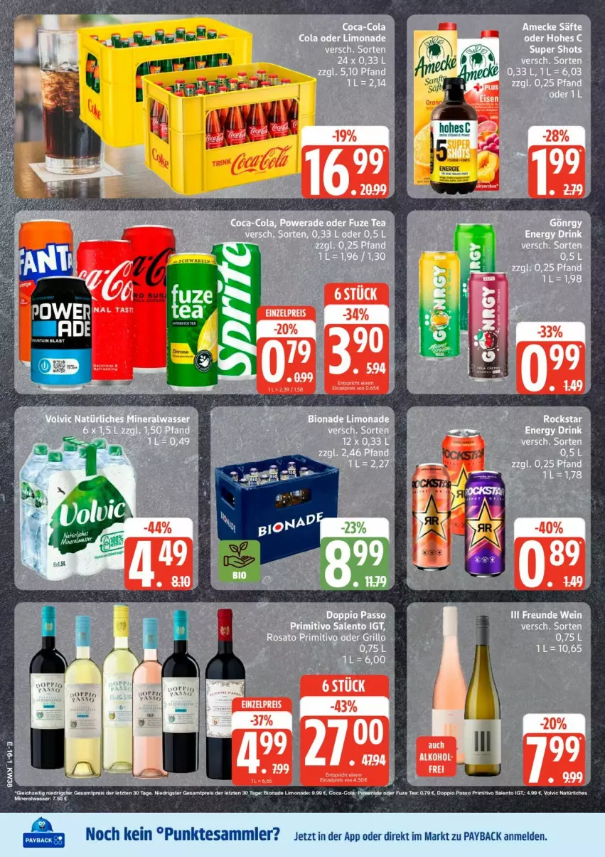 Aktueller Prospekt Edeka - Prospekte - von 14.09 bis 19.09.2026 - strona 22 - produkty: Brei, eis, payback, reis, tesa, Ti