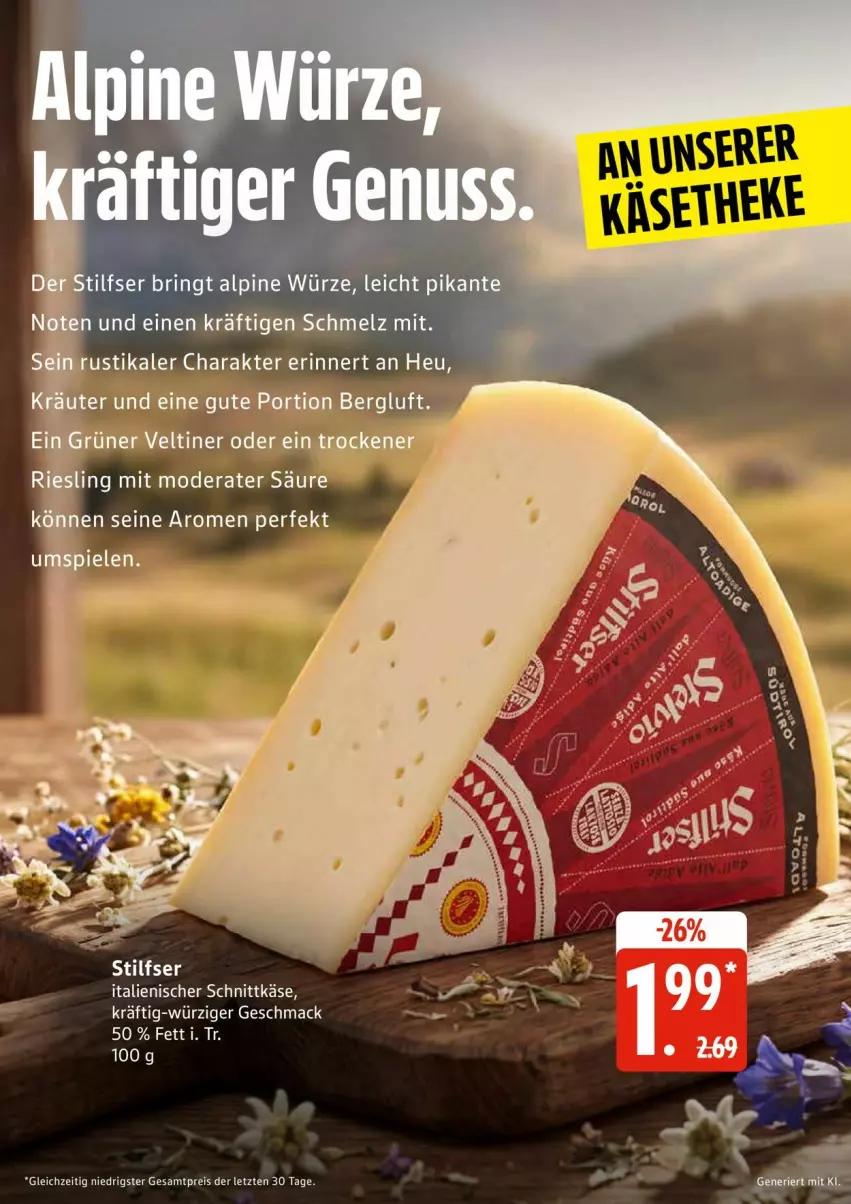 Aktueller Prospekt Edeka - Prospekte - von 14.09 bis 19.09.2026 - strona 4 - produkty: Käse, mac, Mode, schnittkäse, Ti