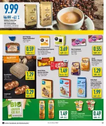 Gazetka promocyjna Diska - Prospekte - Gazetka - ważna od 14.05 do 14.05.2022 - strona 10 - produkty: alpia, Becher, bohne, bohnen, brot, dallmayr, dolce gusto, frucht, gin, hafer, haferfleks, joghur, joghurt, joghurt mild, keks, kitkat, kölln, korn, Kornbrot, müsli, natur, nescafe, prodomo, schoko, schokolade, smarties, storck, Ti, vollkornbrot, zucker